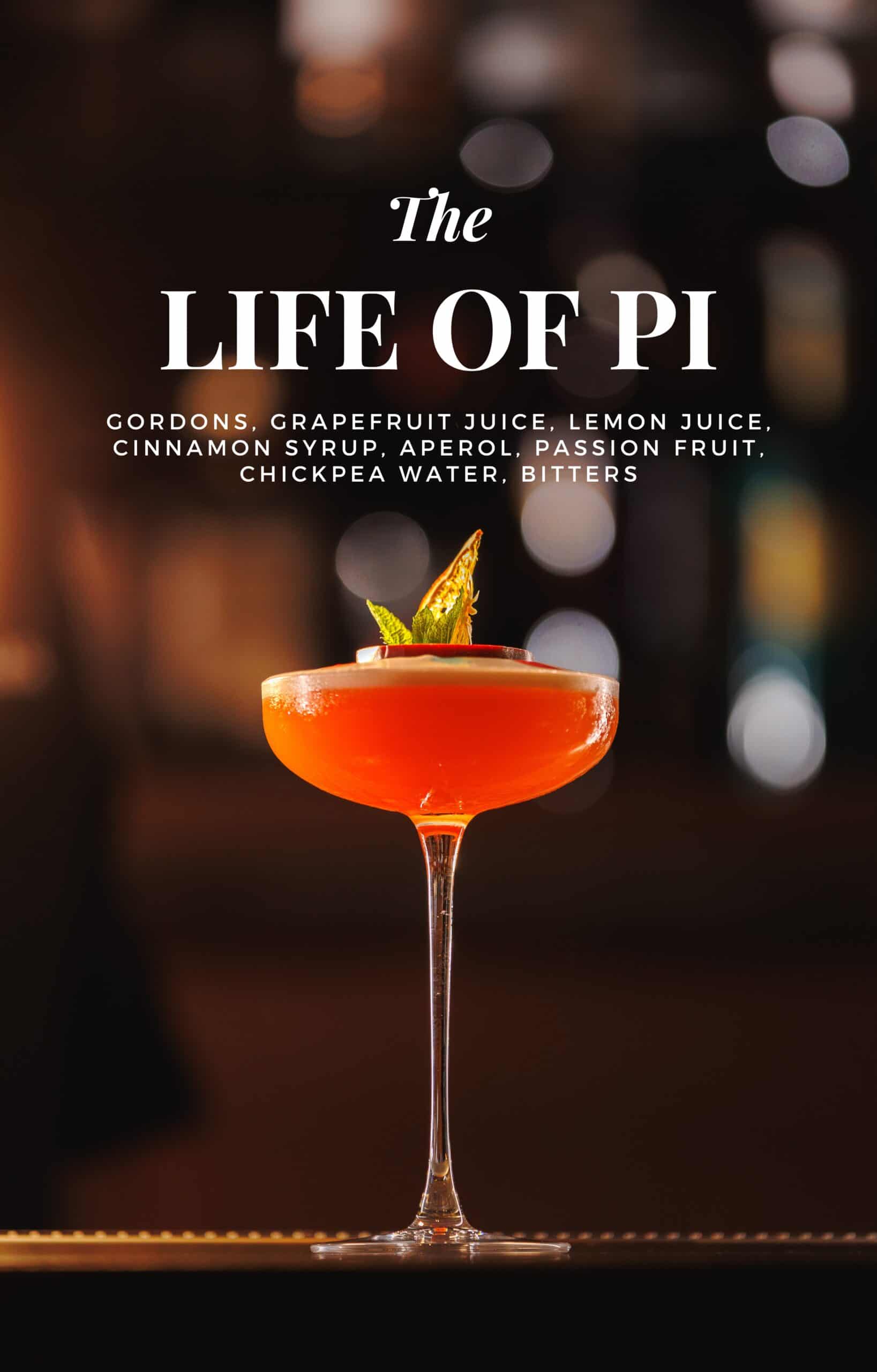 life of Pi cocktail